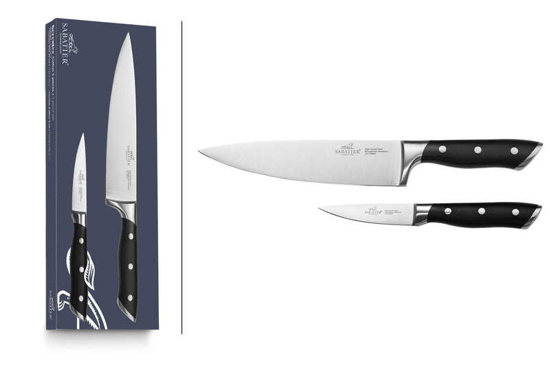 Coffret 2 couteaux Sabatier International Hercules Office 9cm + Chef 20cm