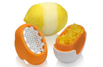 Zesteur Microplane Flexi Zesti™ en silicone - Orange
