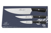 Coffret 3 couteaux Sabatier International Pyxis Office 9cm + Universel 12cm + Chef 20cm