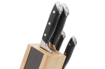 Bloc Sabatier International Oslo en bois + 4 couteaux Hercules