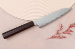 Couteau universel 15cm japonais artisanal Nigara Hamono Tsuchime VG10 damas