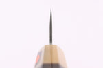 Couteau gyuto 18cm japonais artisanal Tanaka Shigeki SG2 Kurozome Damas ébène