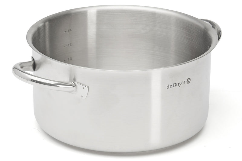 Faitout De Buyer Prim'Appety en inox - 24cm