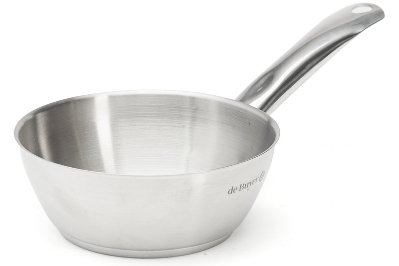 Sauteuse bombée De Buyer Prim'Appety en inox - 16cm
