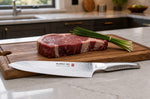 Couteau de chef japonais Global Sai 06 lame martelée 25cm