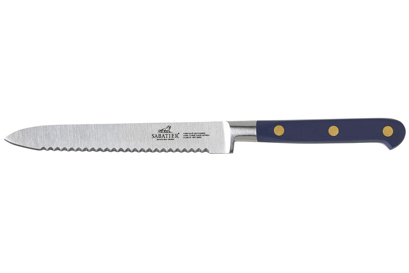 Couteau universel Sabatier Idéal Bleu Abysse 100% forgé lame 12cm