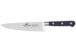 Couteau de chef Sabatier Idéal Bleu Abysse 100% forgé lame 15cm