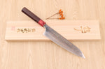 Couteau de chef 21cm japonais artisanal Takeshi Saji VG10 Rainbow