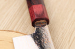 Couteau de chef 21cm japonais artisanal Takeshi Saji VG10 Rainbow