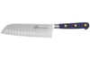 Couteau santoku Sabatier Idéal Bleu Abysse 100% forgé lame 18cm