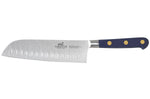 Couteau santoku Sabatier Idéal Bleu Abysse 100% forgé lame 18cm