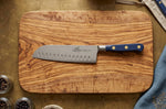 Couteau santoku Sabatier Idéal Bleu Abysse 100% forgé lame 18cm