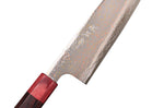 Couteau de chef 21cm japonais artisanal Takeshi Saji VG10 Rainbow
