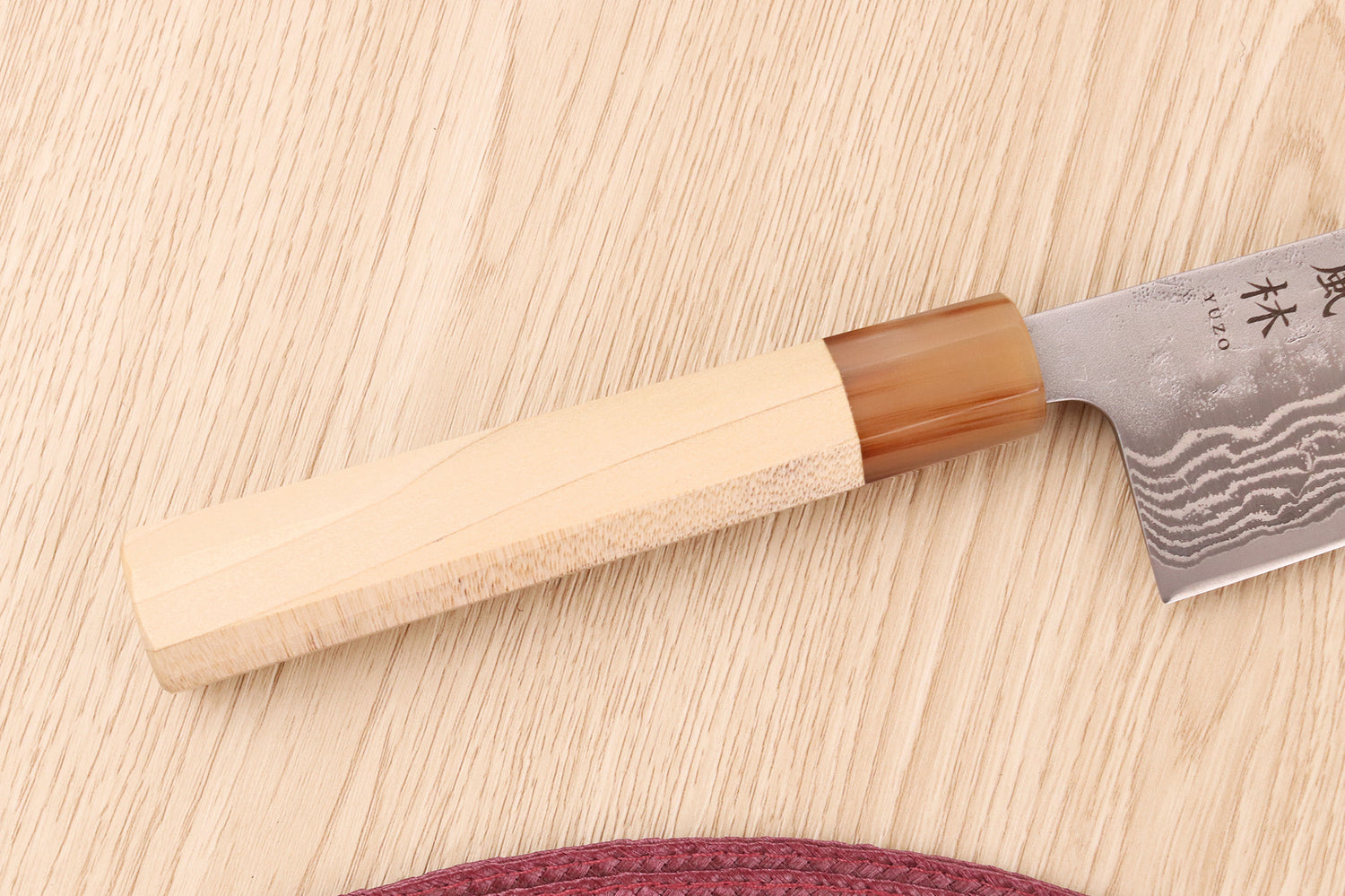 Couteau de chef 24cm japonais artisanal Yuzo Haruto Damas
