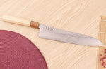 Couteau de chef 24cm japonais artisanal Yuzo Haruto Damas