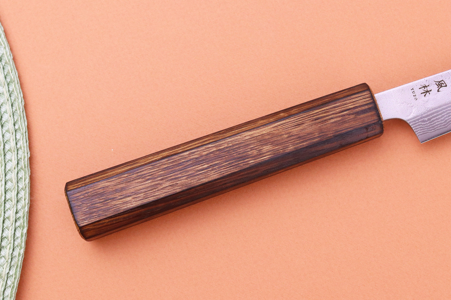 Couteau d'office 8cm japonais artisanal Yuzo Enju Damas 440C