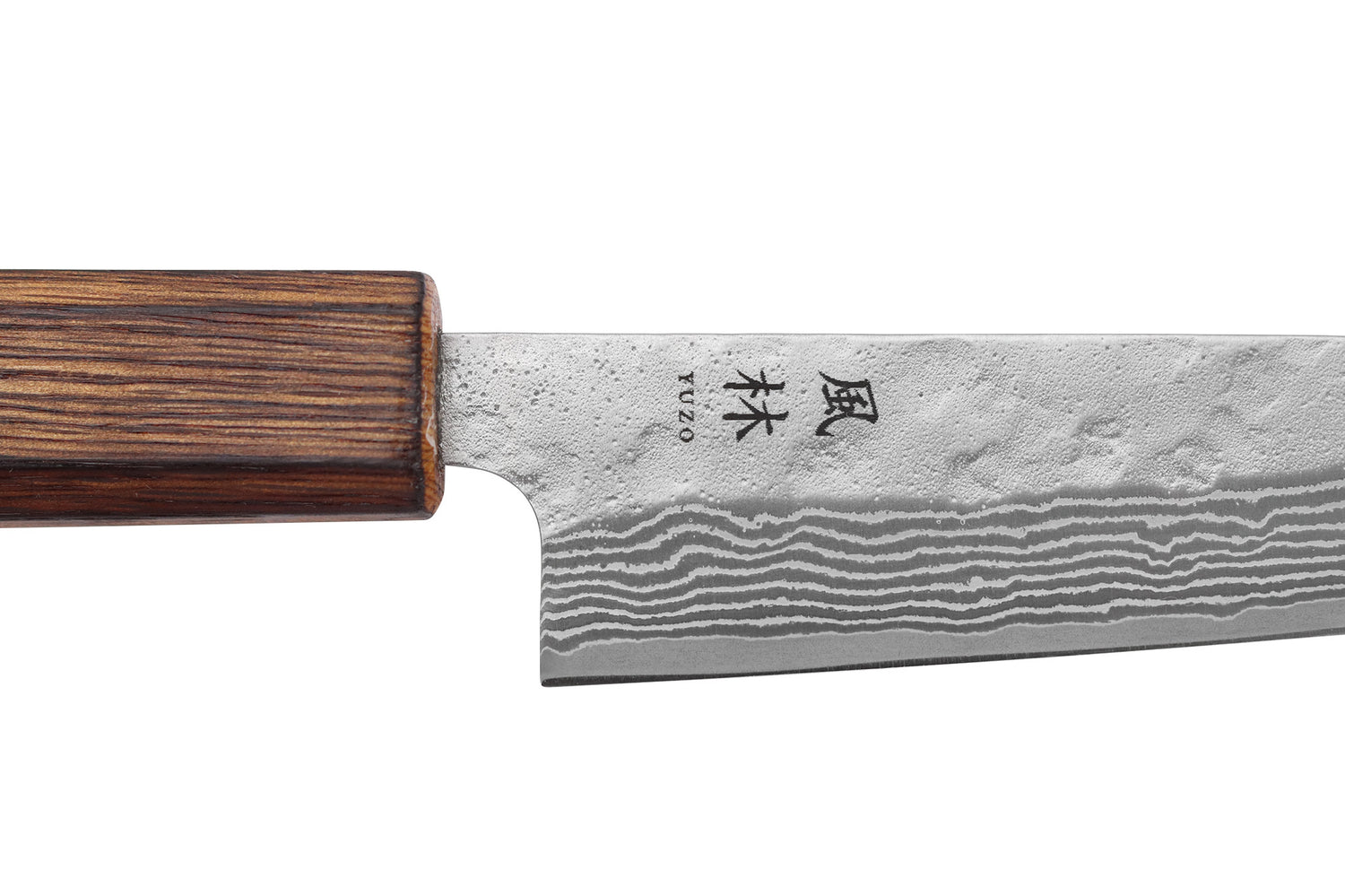Couteau universel 15cm japonais artisanal Yuzo Enju Damas 440C