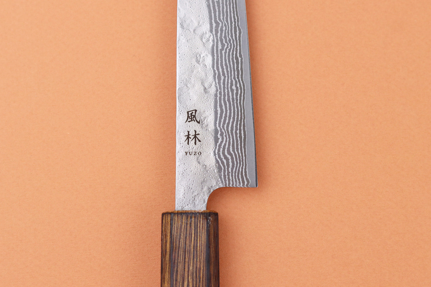 Couteau universel 15cm japonais artisanal Yuzo Enju Damas 440C