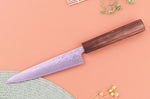 Couteau universel 15cm japonais artisanal Yuzo Enju Damas 440C