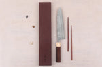 Couteau de chef 21cm japonais artisanal Yoshimi Kato SPG Strix V-Tsuchime