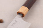 Couteau de chef 21cm japonais artisanal Yoshimi Kato SPG Strix V-Tsuchime