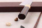 Couteau de chef 21cm japonais artisanal Yoshimi Kato SPG Strix V-Tsuchime