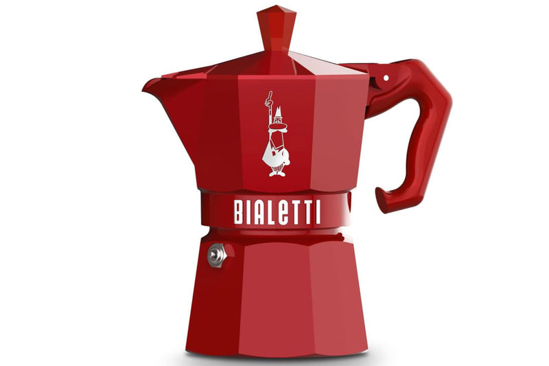 Cafetière italienne Bialetti Moka Exclusive rouge - 3