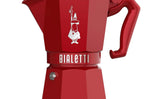 Cafetière italienne Bialetti Moka Exclusive rouge