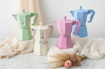 Cafetière italienne Bialetti Moka Exclusive vert pastel