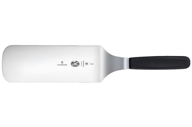 Spatule coudée pour gril Victorinox manche noir 21cm