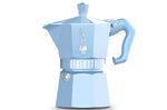 Cafetière italienne Bialetti Moka Exclusive bleu clair - 3