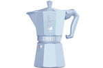 Cafetière italienne Bialetti Moka Exclusive bleu clair - 6