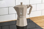 Cafetière italienne Bialetti Moka Exclusive Octagonal induction beige sable