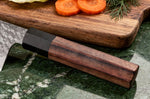 Couteau nakiri 16,5cm japonais artisanal Yu Kurosaki Kokusen AS martelé
