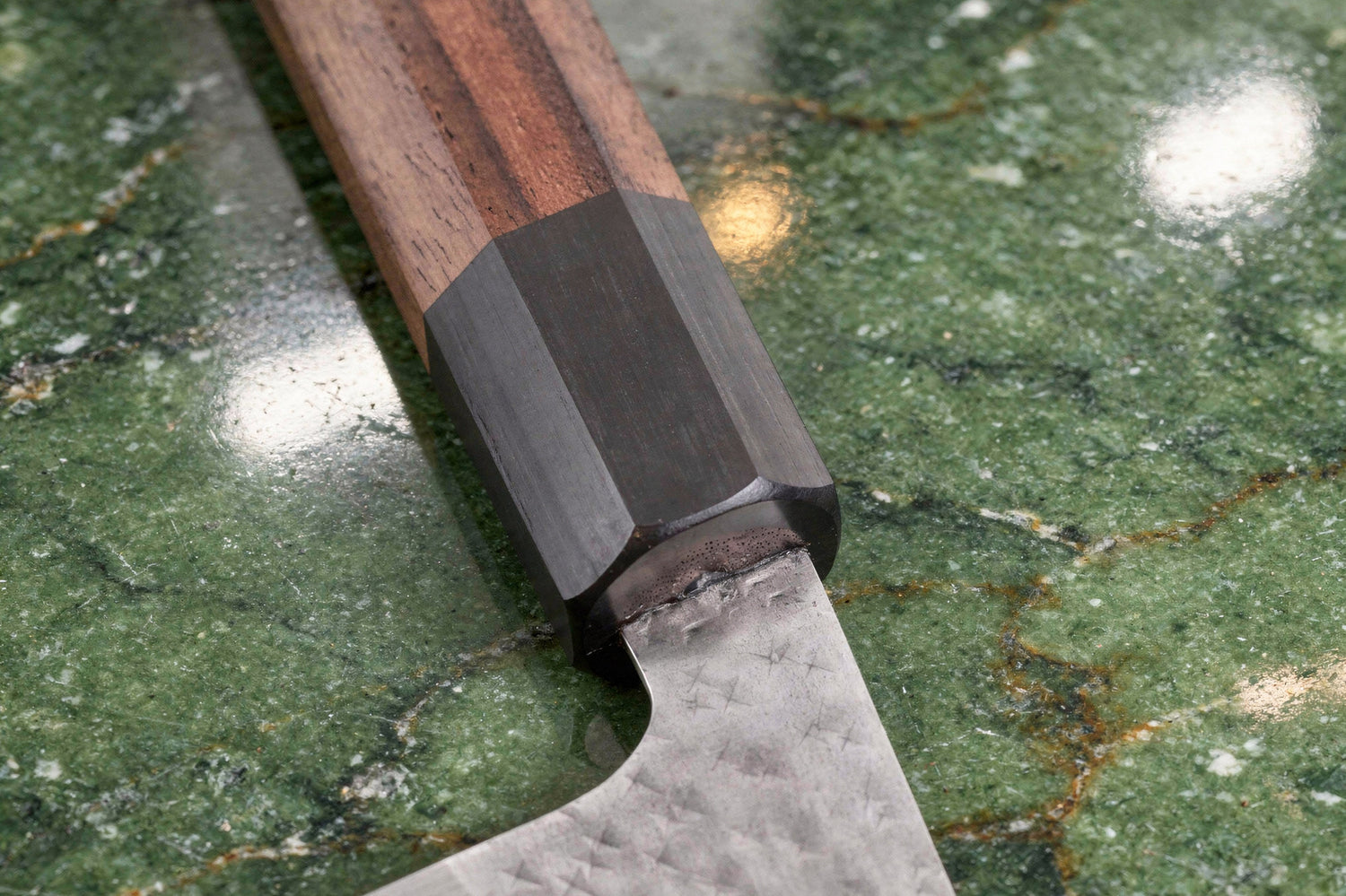 Couteau nakiri 16,5cm japonais artisanal Yu Kurosaki Kokusen AS martelé