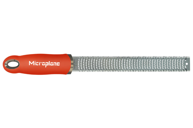 Râpe-Zesteur Microplane Premium Pop of Colour Orange Sanguine - 20,3cm