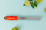 Râpe-Zesteur Microplane Premium Pop of Colour Orange Sanguine - 20,3cm