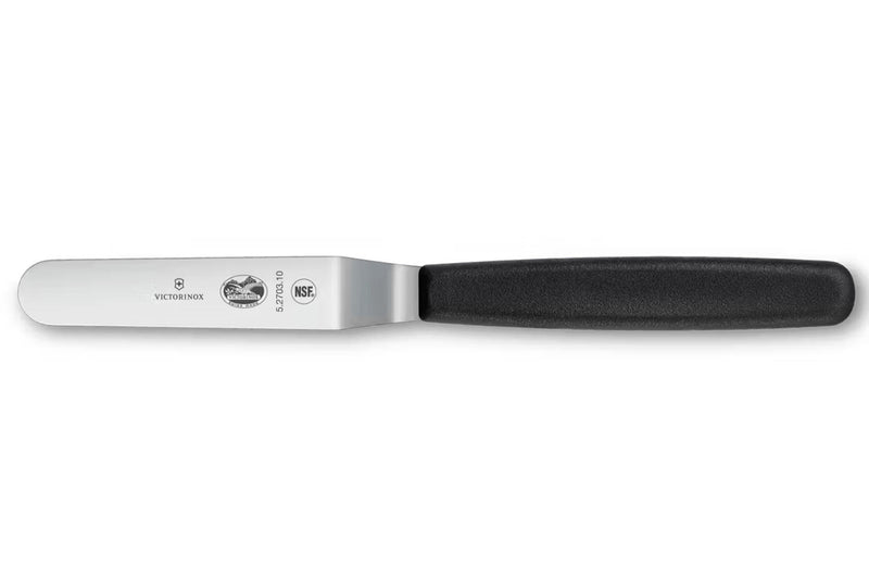Spatule coudée Victorinox manche noir 8cm