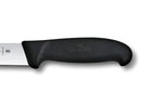 Couteau à jambon Victorinox lame lisse 30cm manche fibrox noir