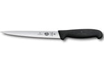 Couteau à dénerver/filet de sole Victorinox lame super flexible 18cm manche fibrox noir