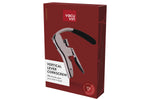 Tire-bouchon Vacu Vin à levier vertical noir 18,5cm