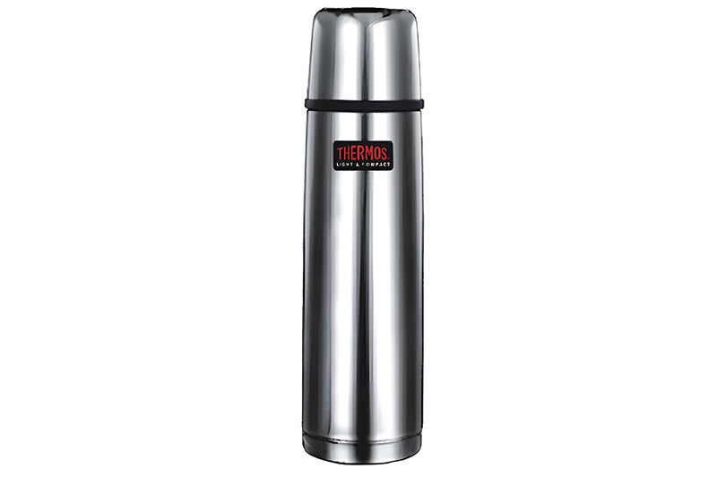 Bouteille Thermos® Light & Compact tout inox double paroi + tasse - 0.5L