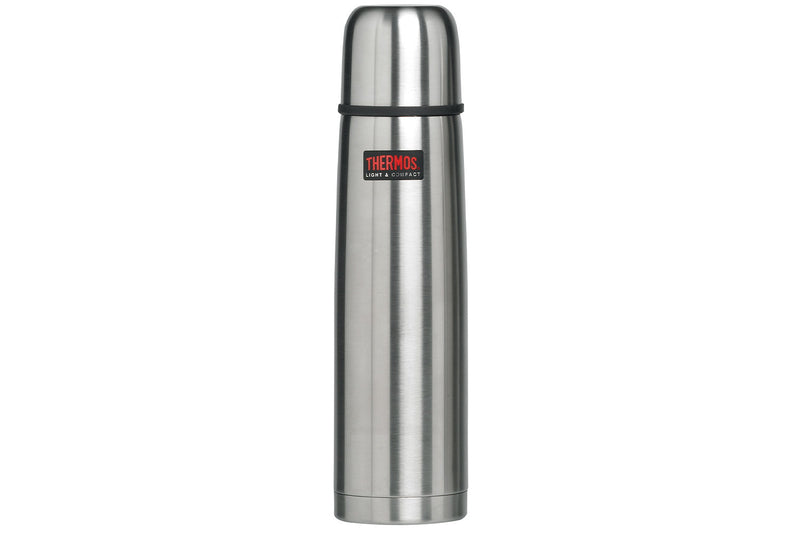 Bouteille Thermos® Light & Compact tout inox double paroi + tasse - 1L