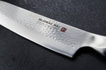 Couperet à légumes japonais Global Sai M06 lame martelée 15cm