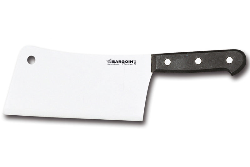 Couperet Bargoin lame 19cm acier inox 640g