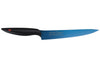 Couteau à découper Kasumi Titanium bleu lame 20cm