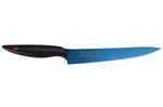 Couteau à découper Kasumi Titanium bleu lame 20cm