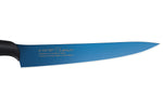 Couteau à découper Kasumi Titanium bleu lame 20cm