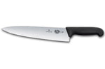 Couteau à découper professionnel Victorinox lame dentée fibrox noir 25cm 5.2033.25