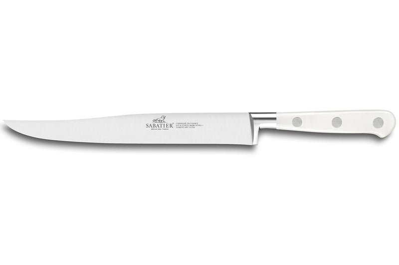 Couteau à découper Sabatier Toque blanche 100% forgé 20cm